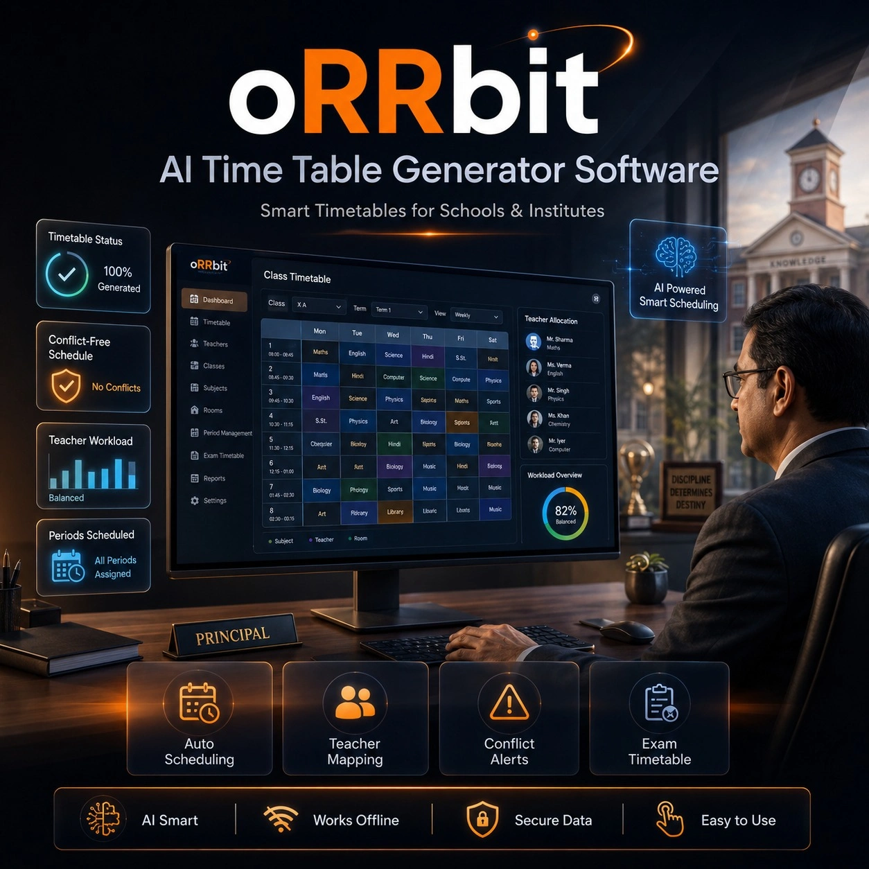 oRRbit™ School Time Table Generator screenshot
